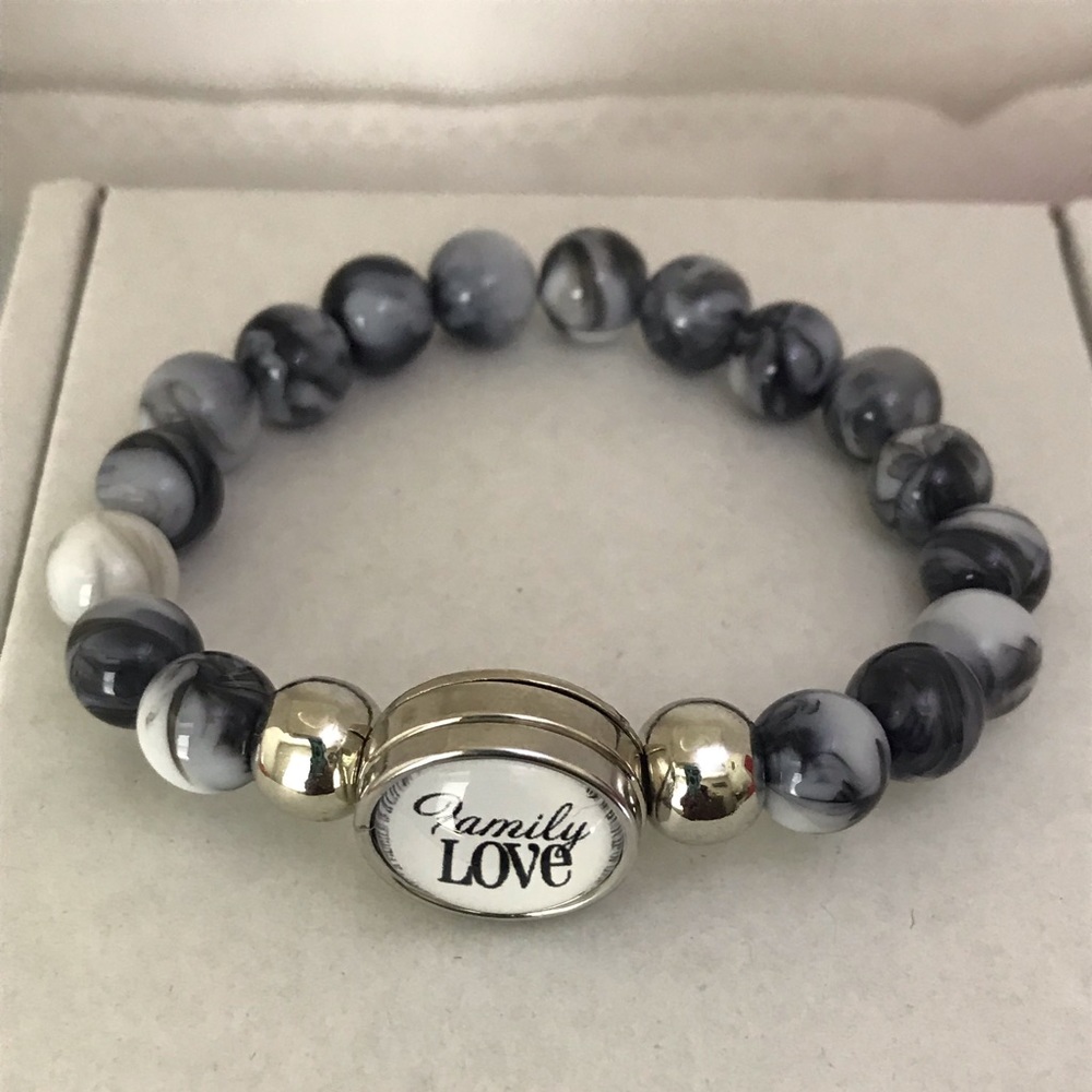 Family Love Bead Bracelet